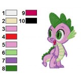 Spike Embroidery Design